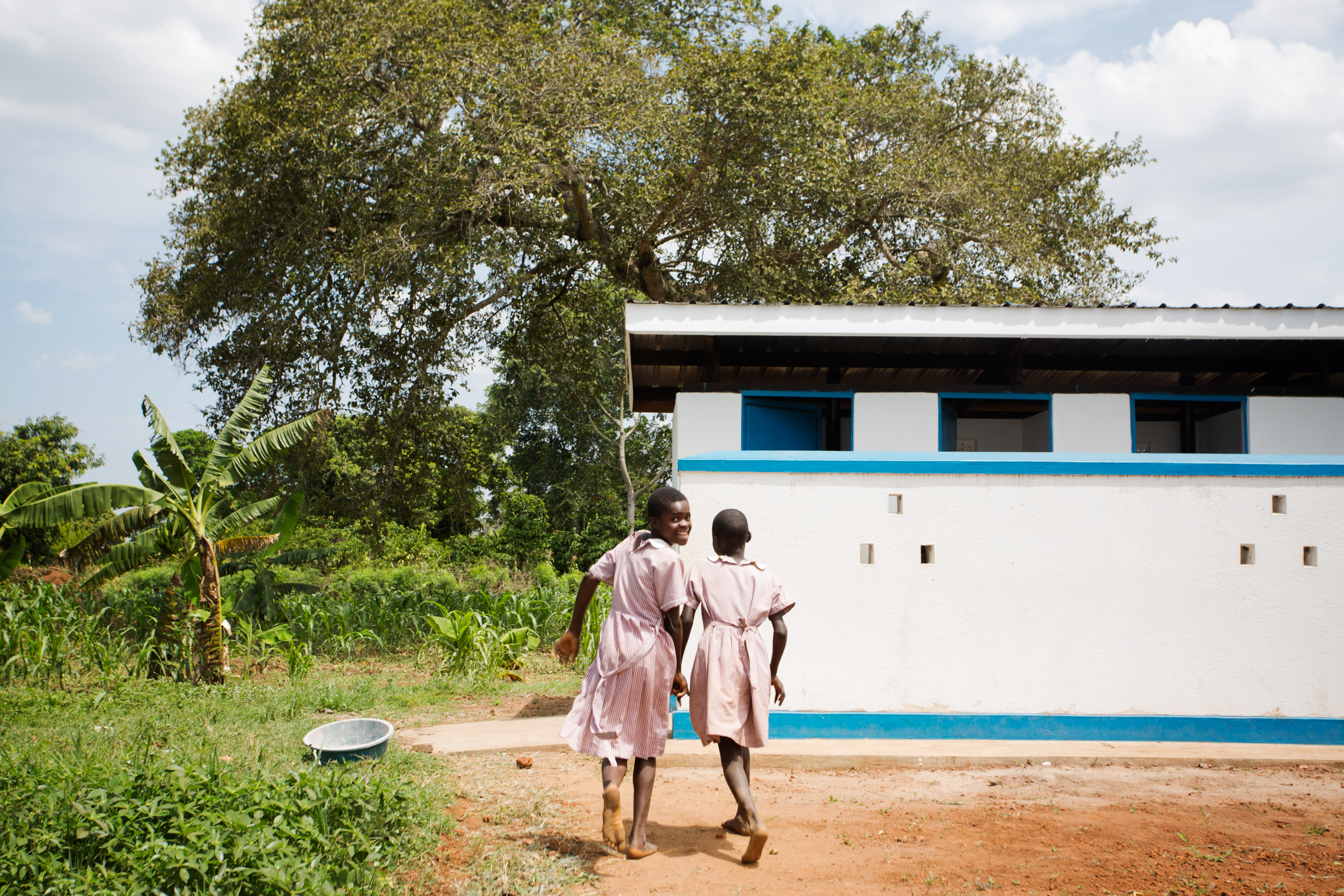 Toiletgebouw Uganda