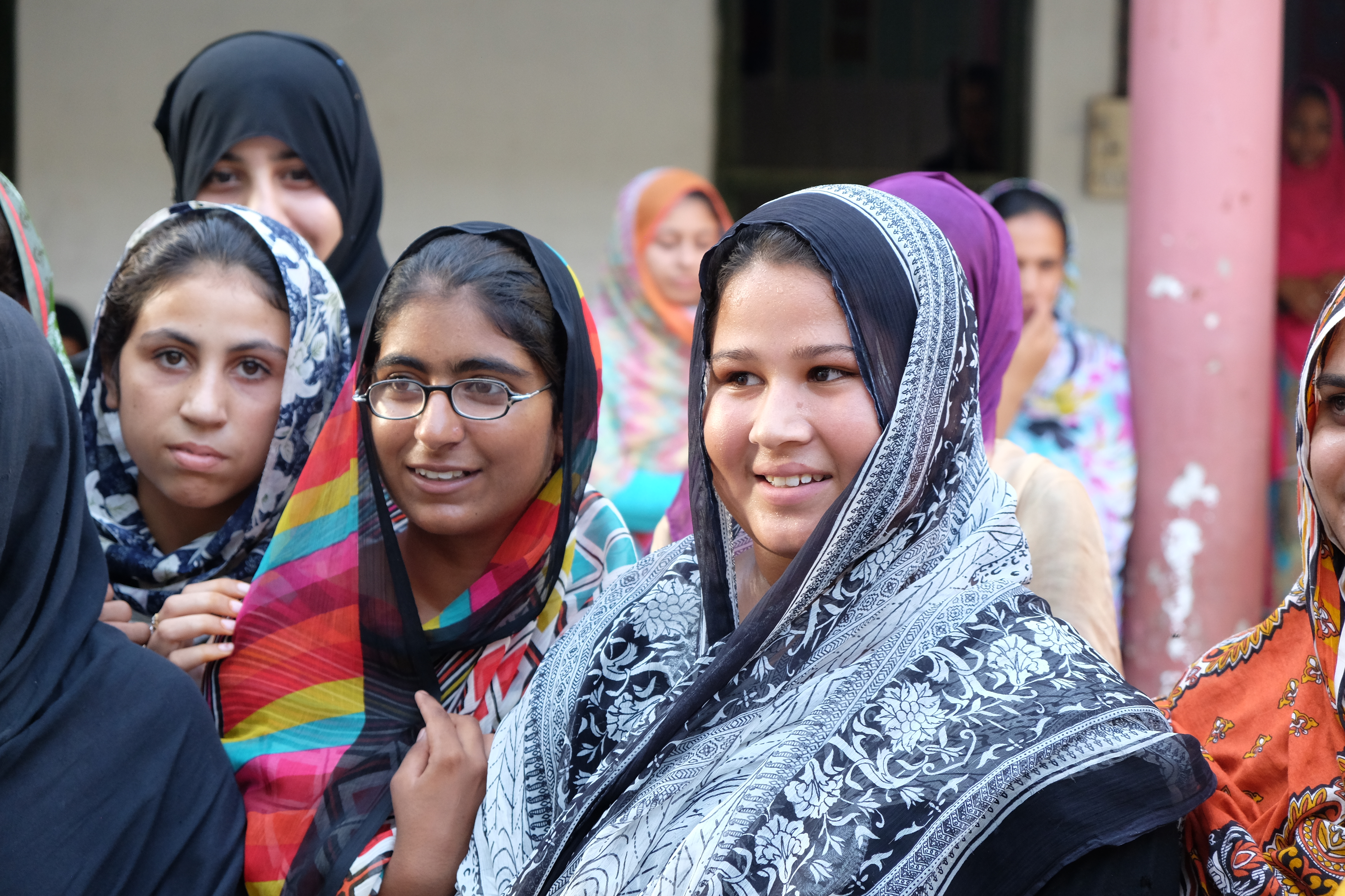 YIDA girls in Pakistan