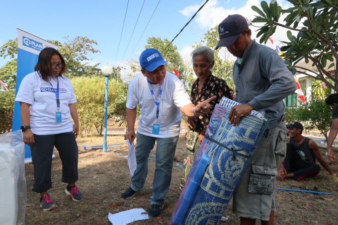 Plan shelterkits in Lombok na aardbeving