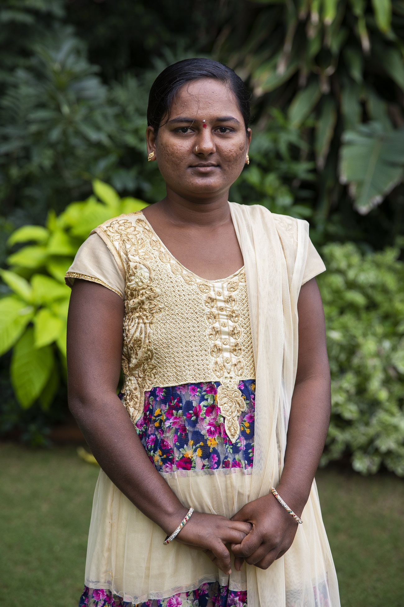 Girl in India