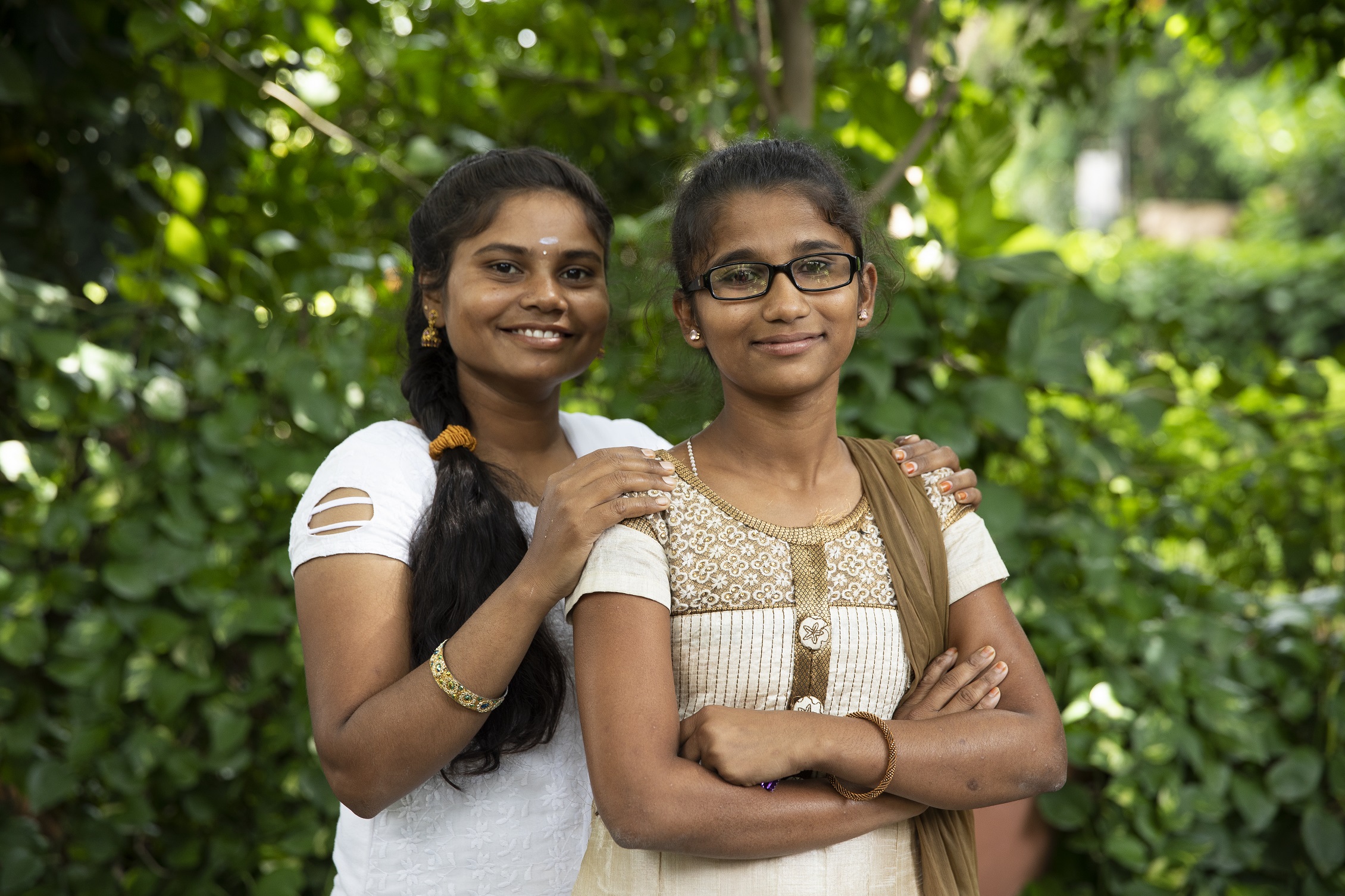 Girls in India
