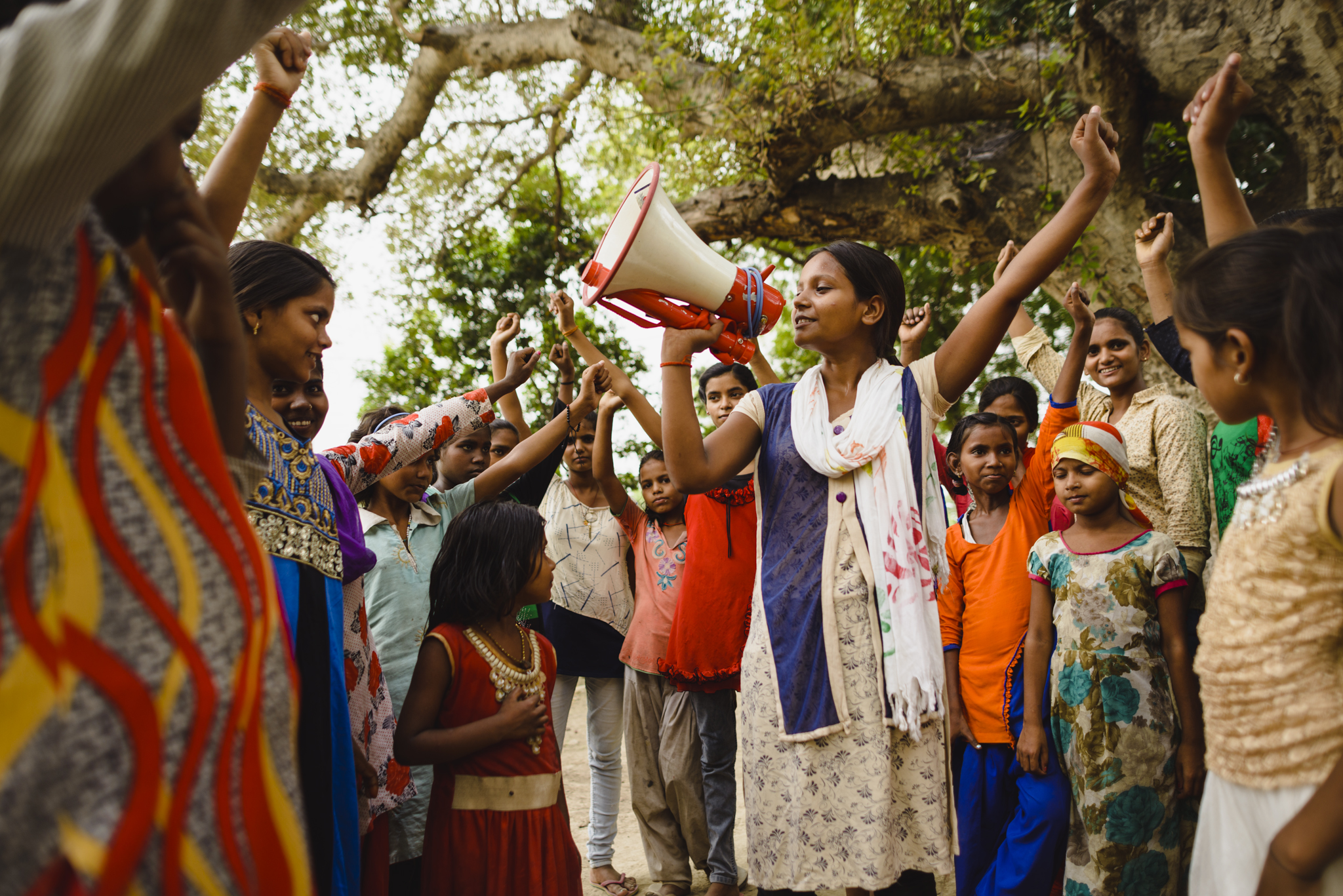 Girls from Utter Pradesh in India