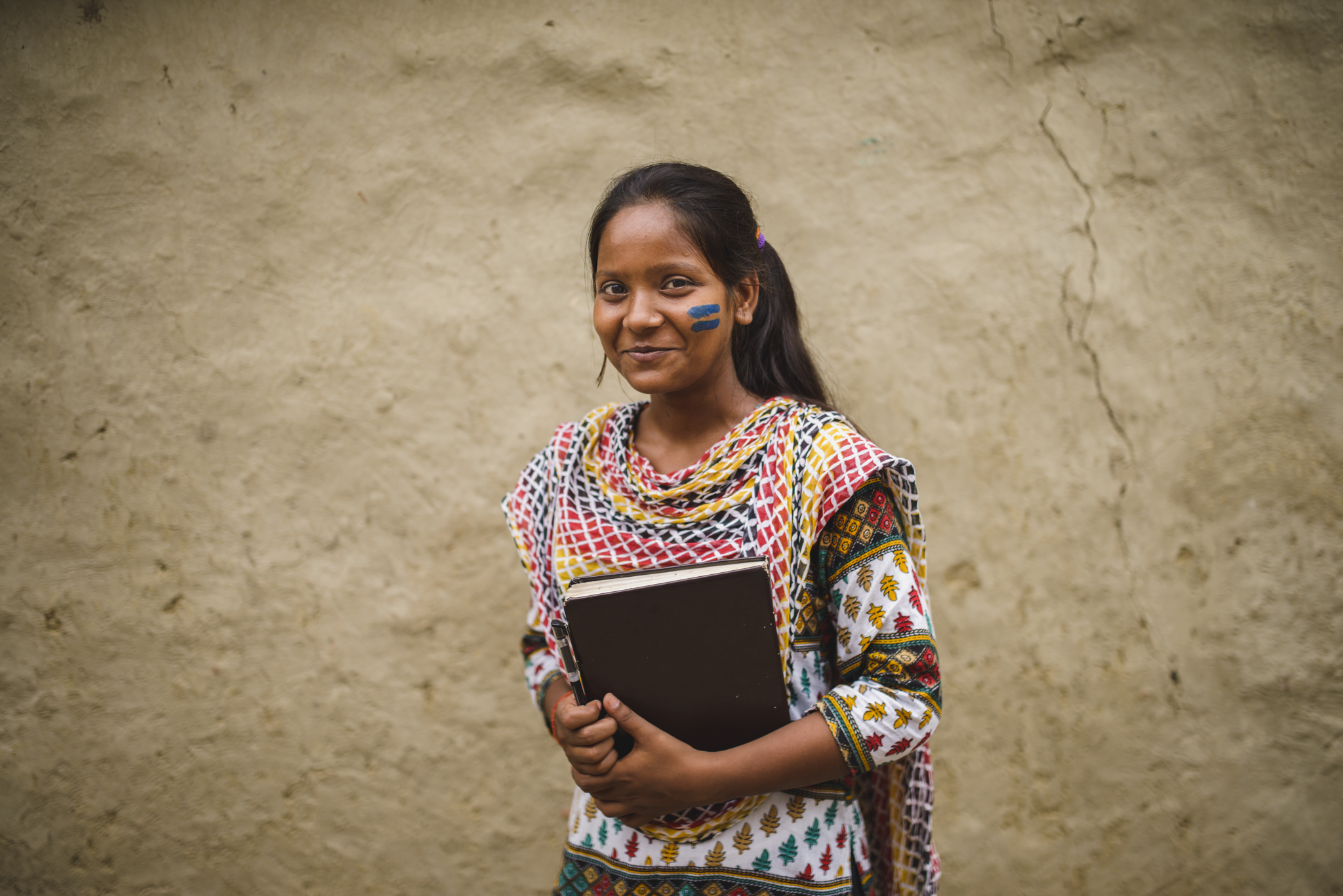 Girl from Utter Pradesh in India