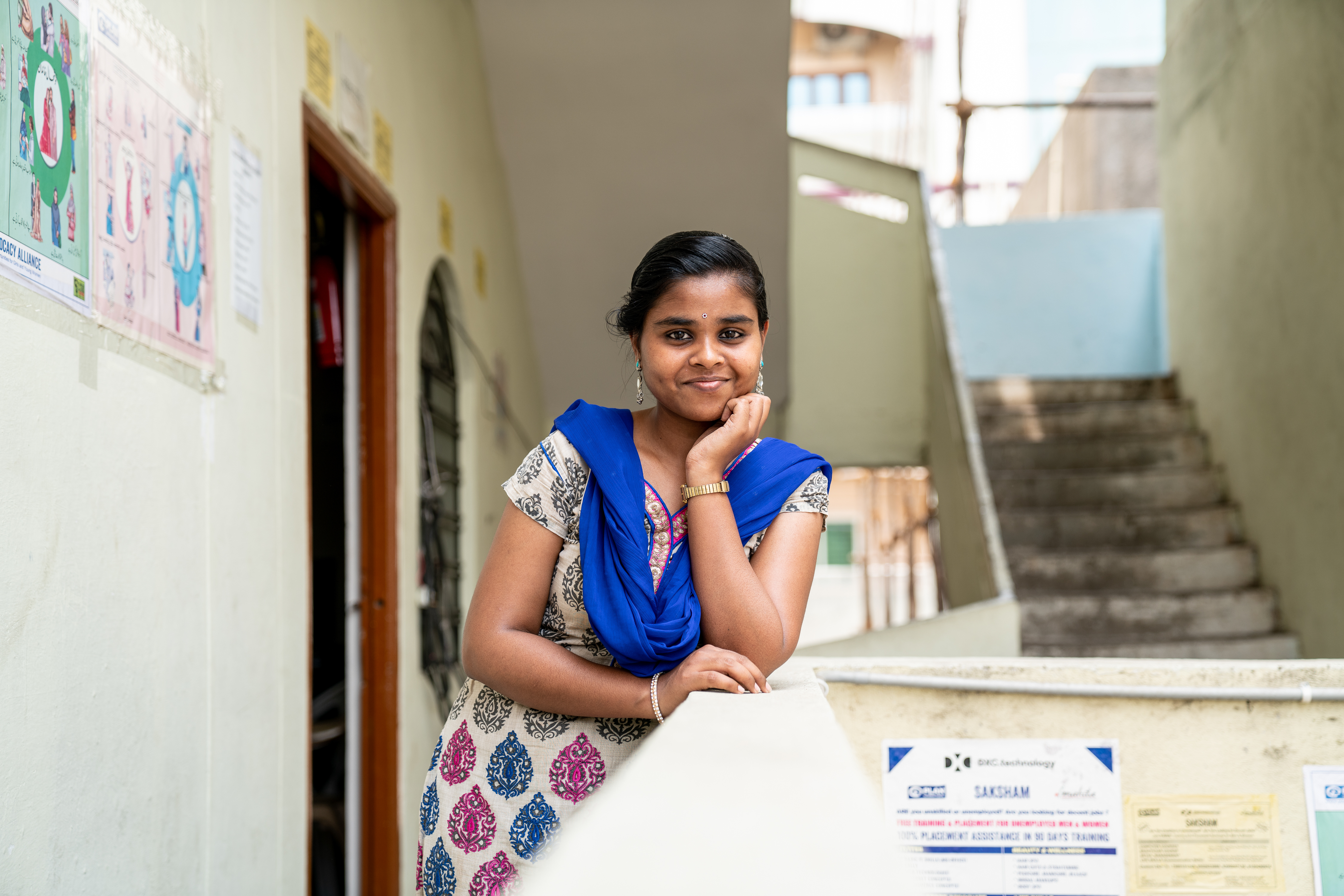 Lavanya from India, cover Taking the Lead report