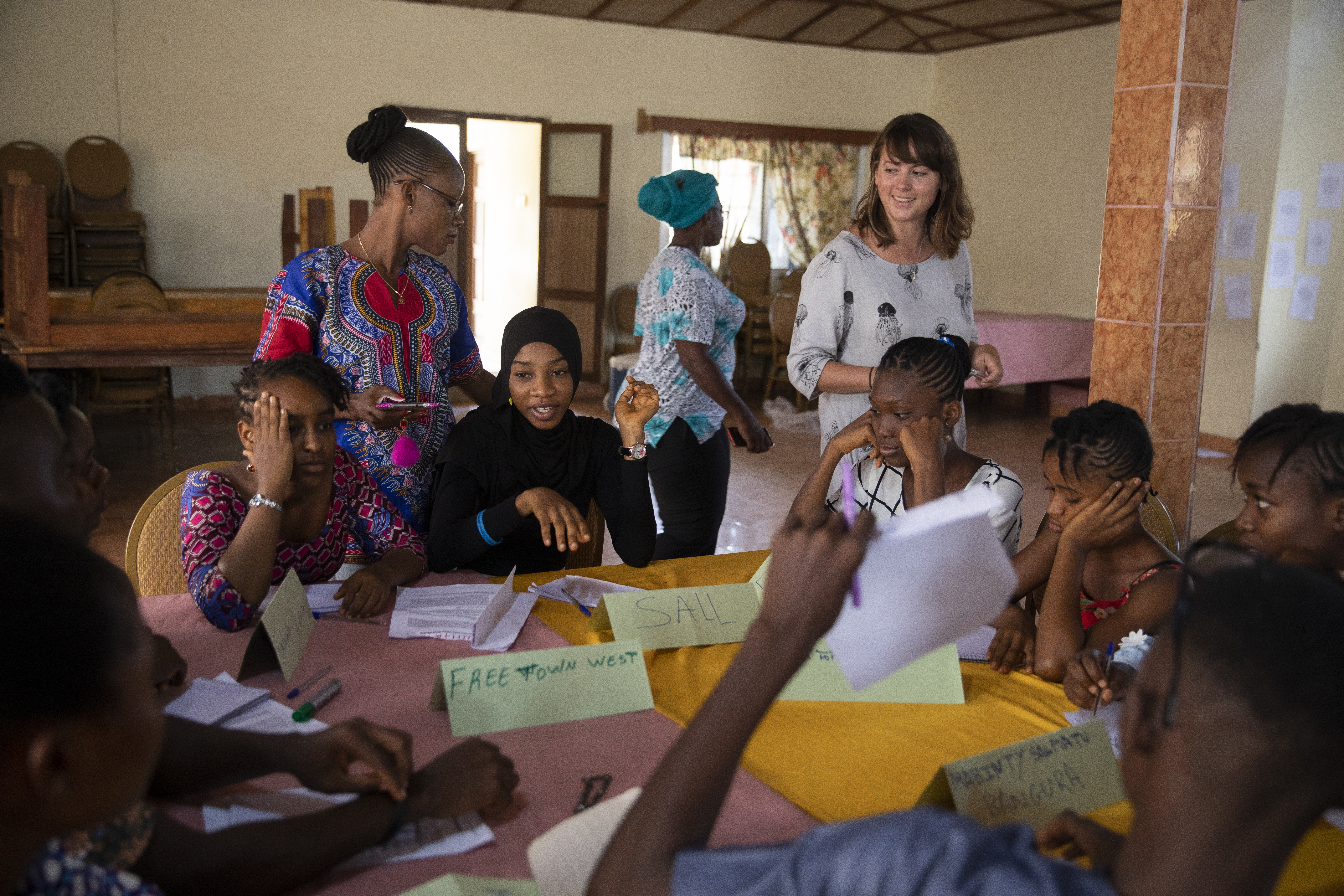 Training GAA in Sierra Leone