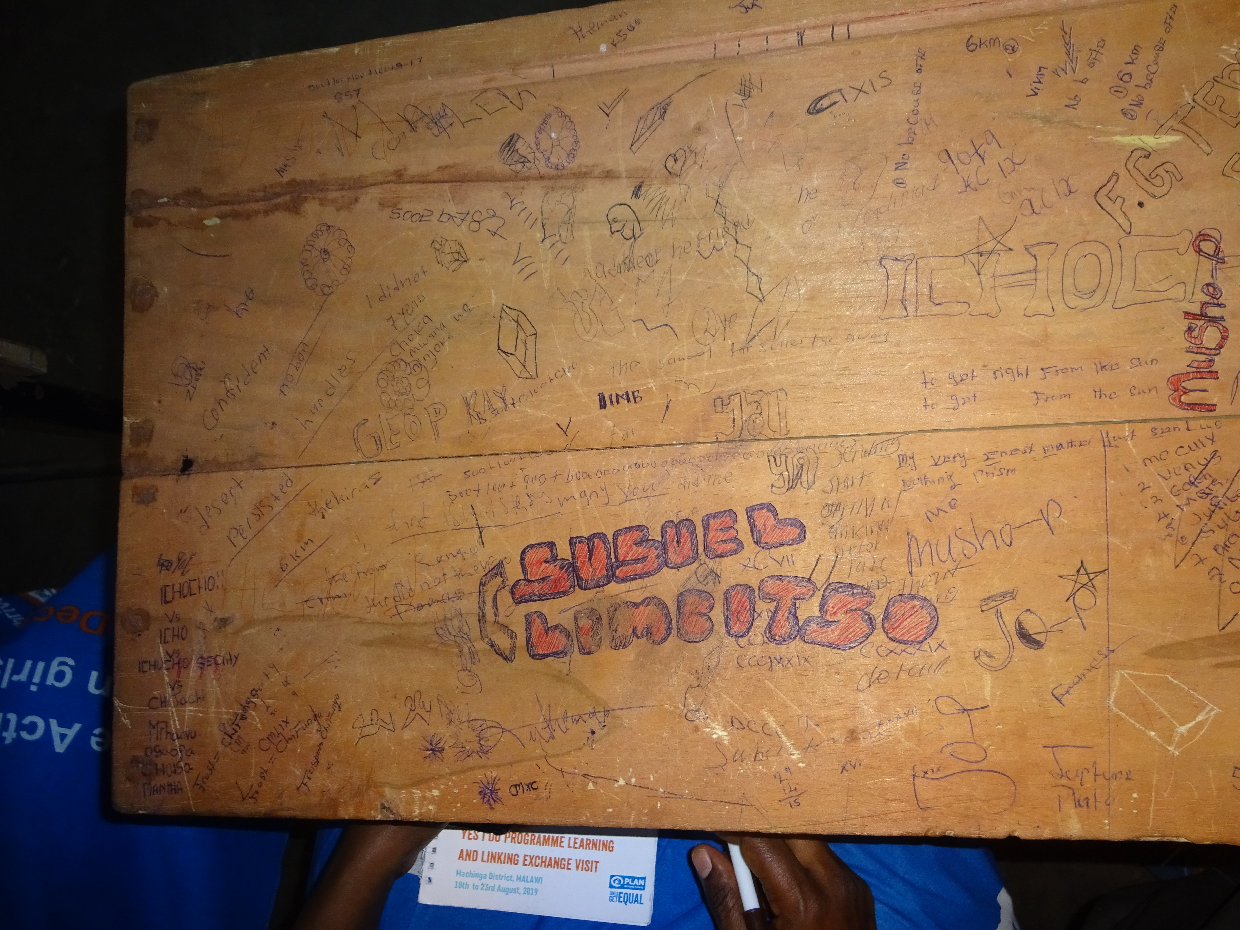 Tafeltje in klas Malawi