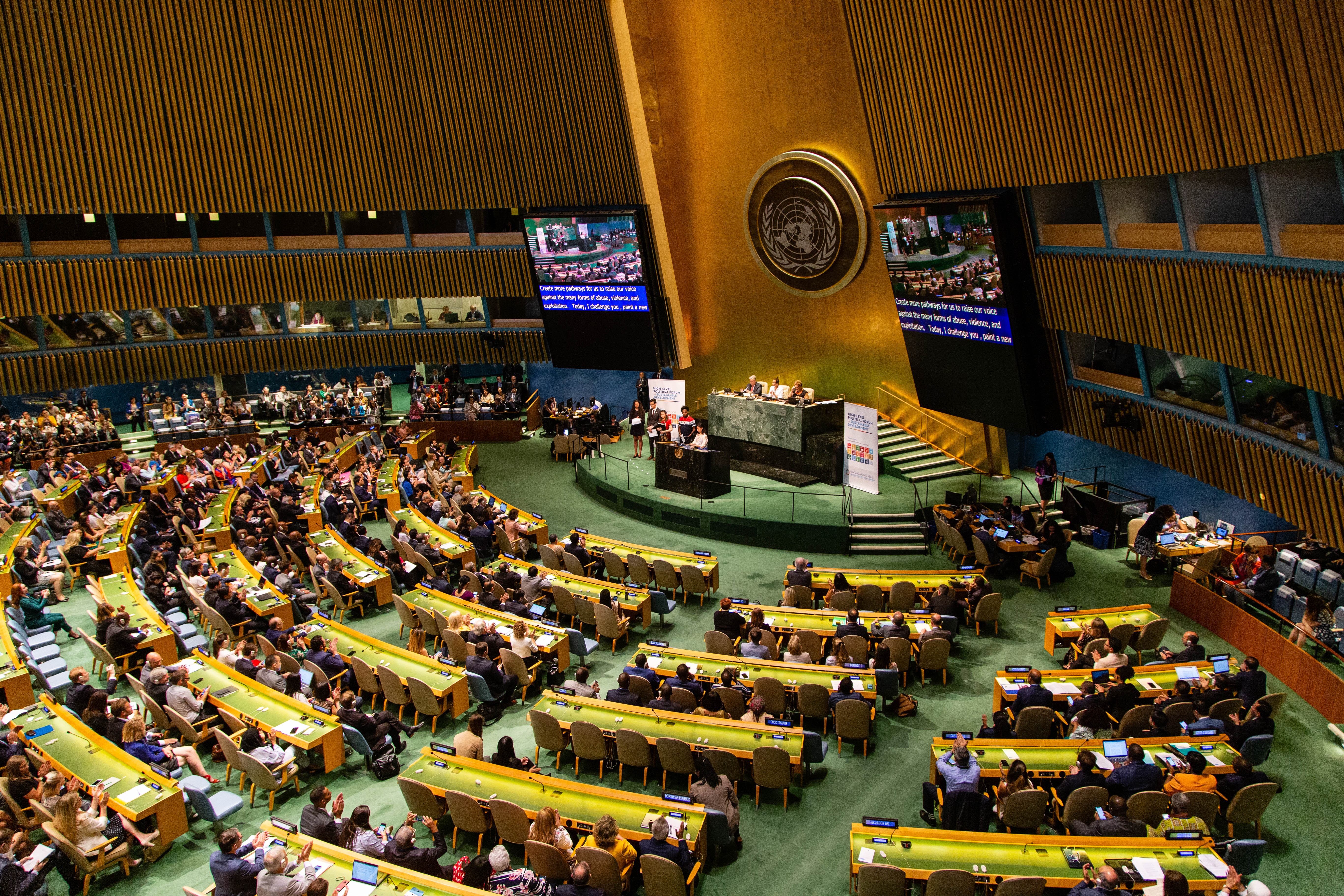 Maurice from GAA at HLPF 2019