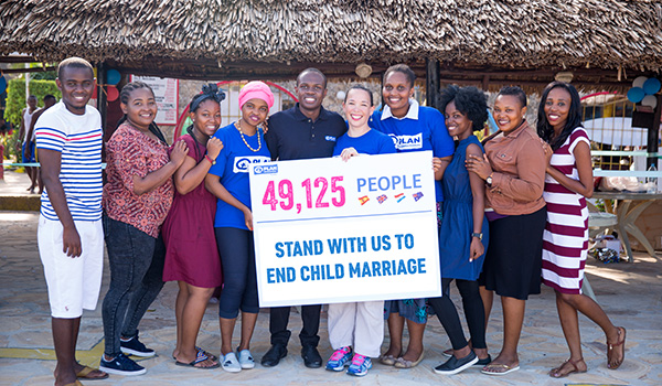 Petition against child marriage in Tanzania