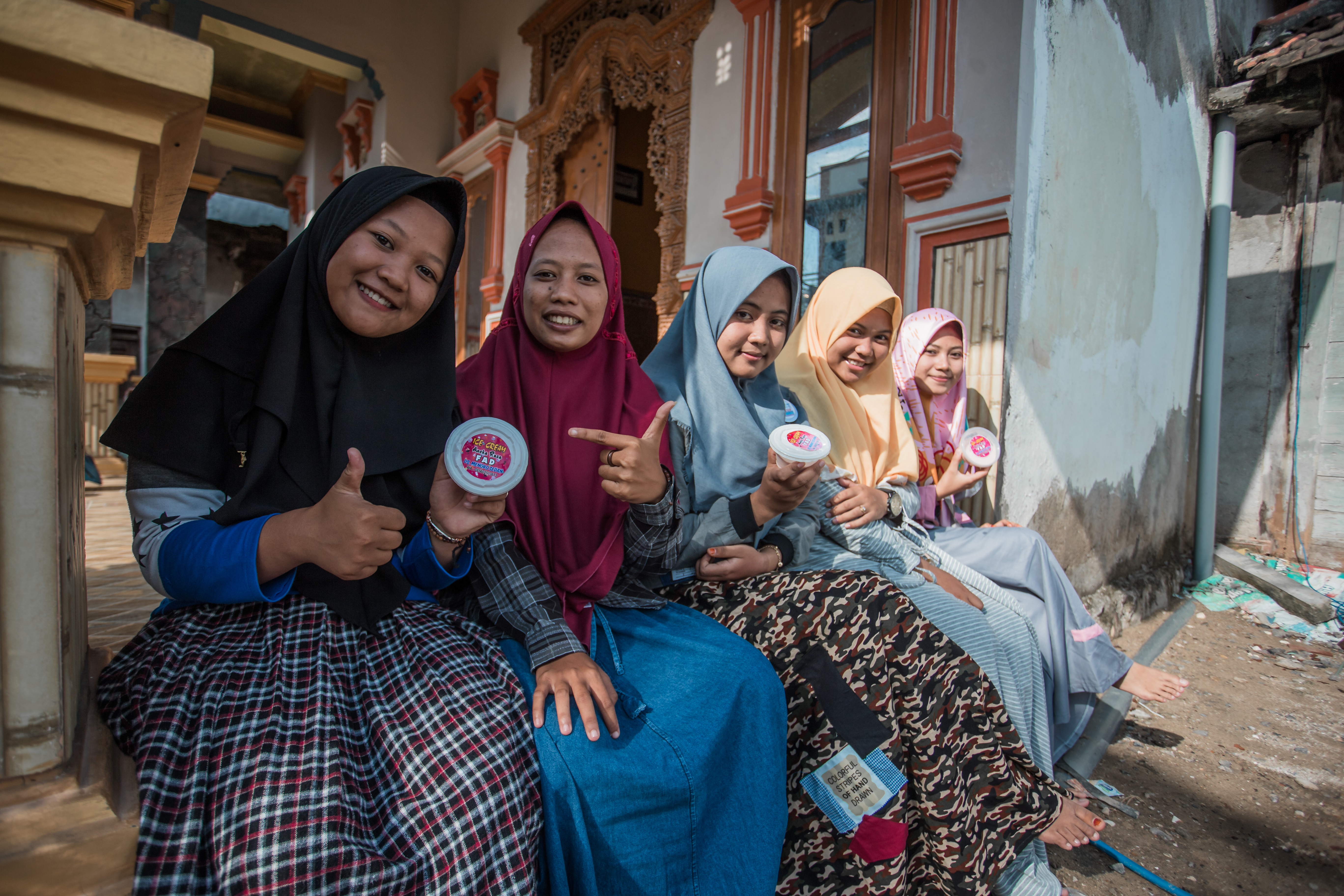 Young female entrepreneurs Yes I Do programme Indonesia