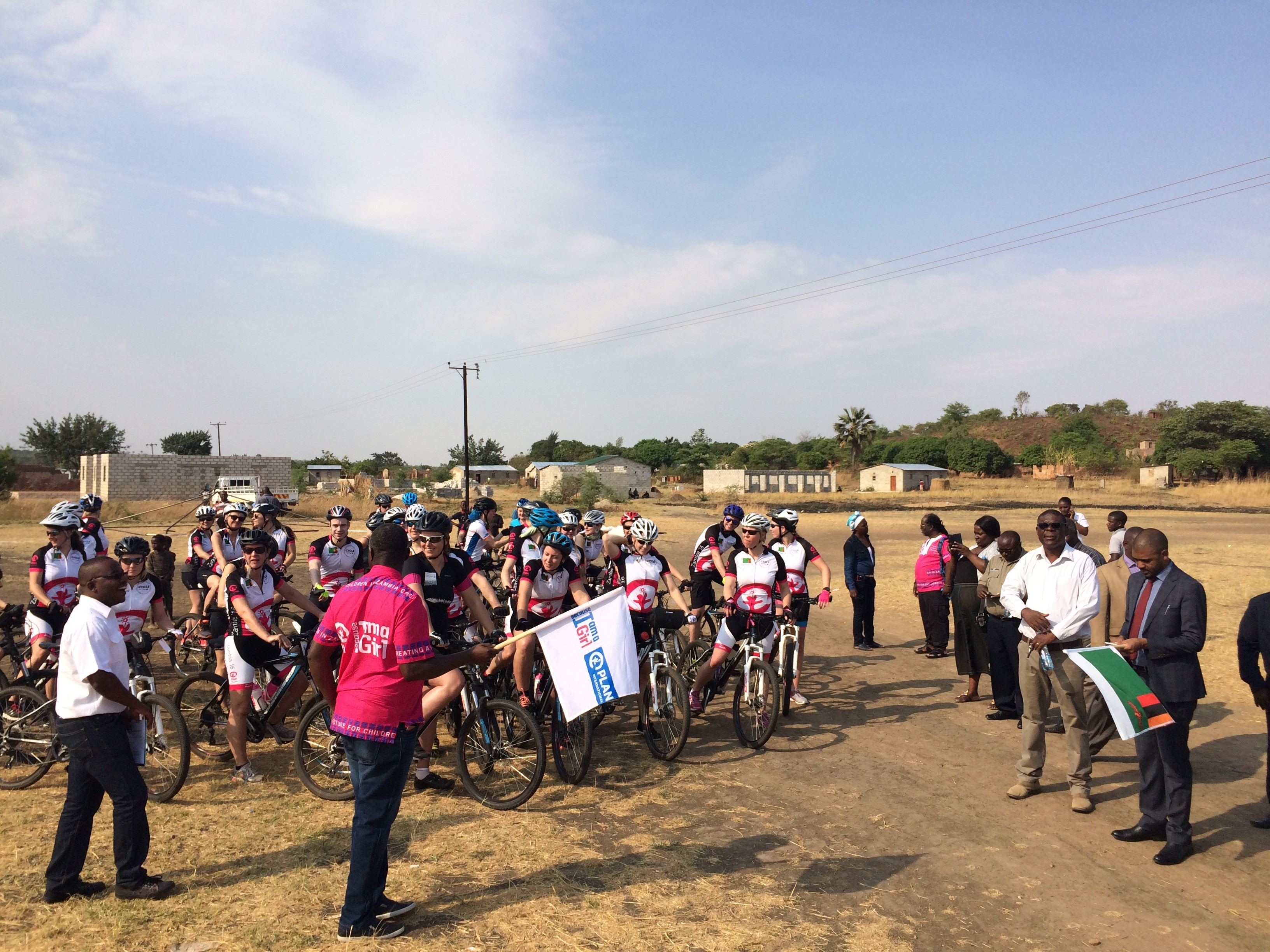 Cycle for Plan Zambia 2016
